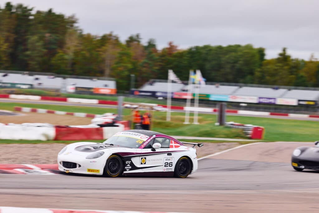 Victor sejrede og blev årets Rookie i Gebhardt Ginetta Nordic Championship
(Foto: Peter Strøiman)